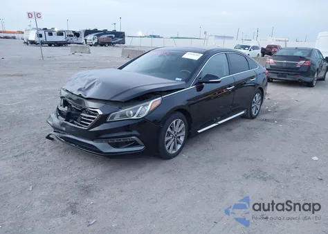 2016 Hyundai Sonata Limited из США, поврежденный, VIN 5NPE34AF5GH272676
